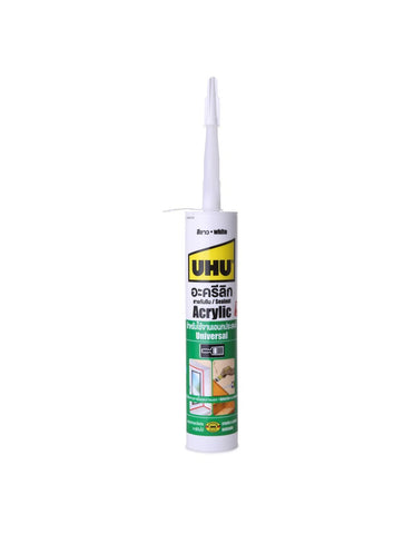 UHU ACRYLIC UNIVERSAL WHITE 300 ML