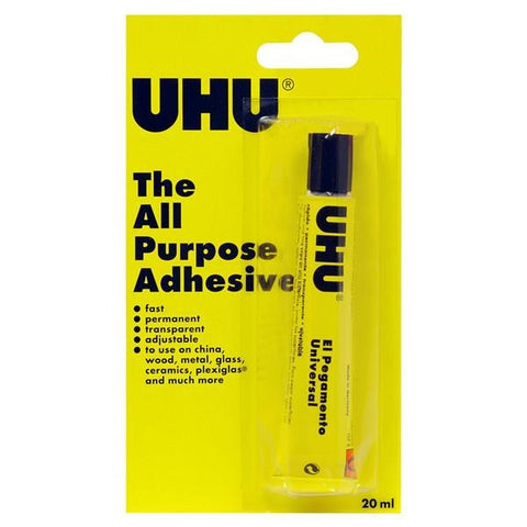 UHU ALL PURPOSE ADHESIVE 20 ML