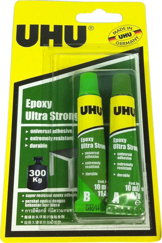 UHU EPOXY ULTRA STRONG 2 X 10 ML 37550