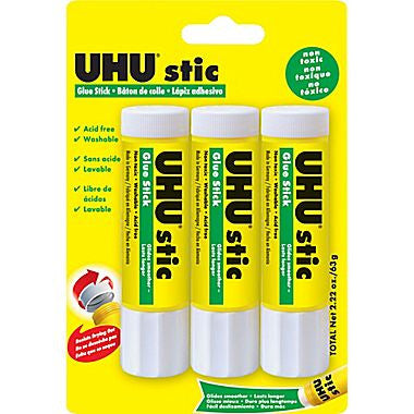 UHU GLUE STICK 8.2GX3'S