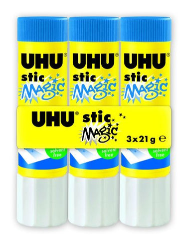 UHU GLUE STICK MAGIC 8.2G 3'S