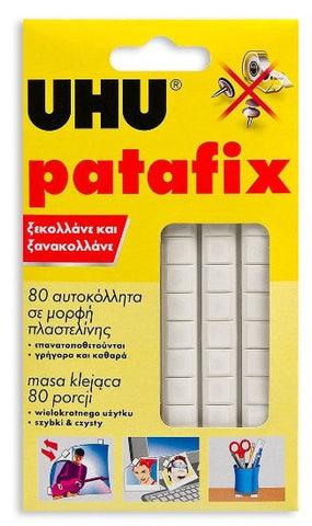 UHU PATAFIX 80 GLUE PADS WHITE 39125