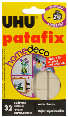 UHU TAC HOMEDECO 2G 32 'S 50G
