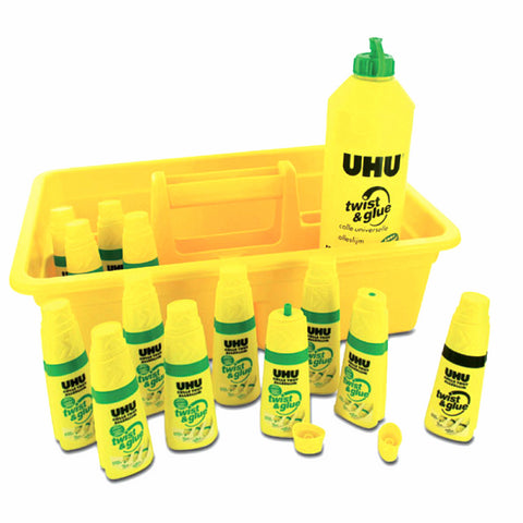 UHU TWIST & GLUE 90ML TRAY