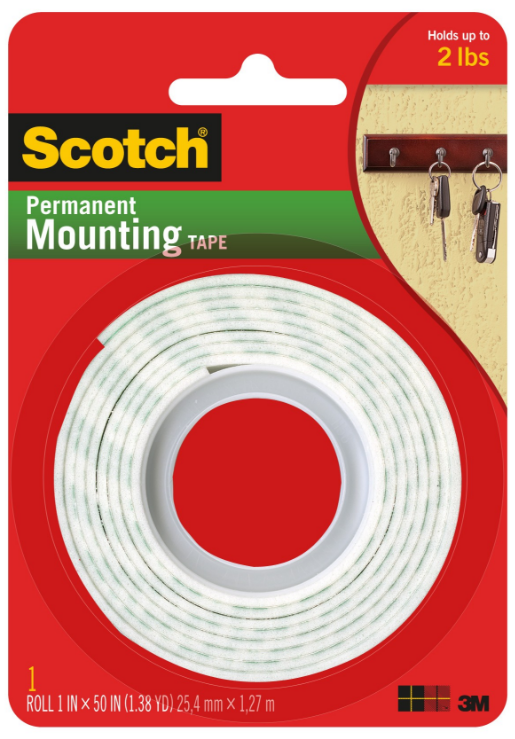 Permanent deals mounting tape