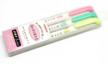 Zebra Mildlinear Fluo Marker WKT7-3C