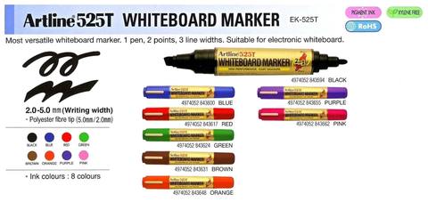 Artline Whiteboard Marker EK-525T