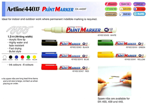 Artline EK-440XF Paint Marker