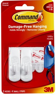 3M Command Small Hooks - 17002 ANZ