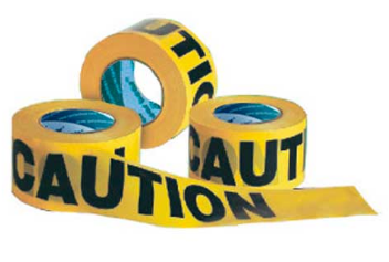 Polar Bear Warning Tape - Caution WA-043Y