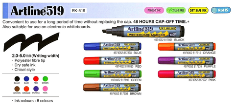 Artline Whiteboard Marker EK-517