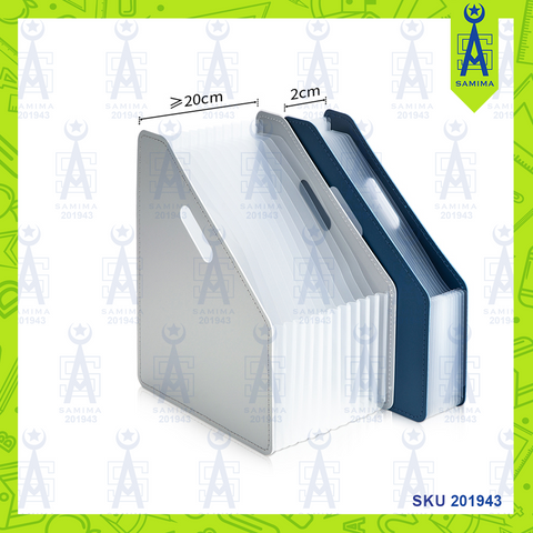 DELI 63952 EXPANDING FILE (BOX TYPE) 13 POCKET A4