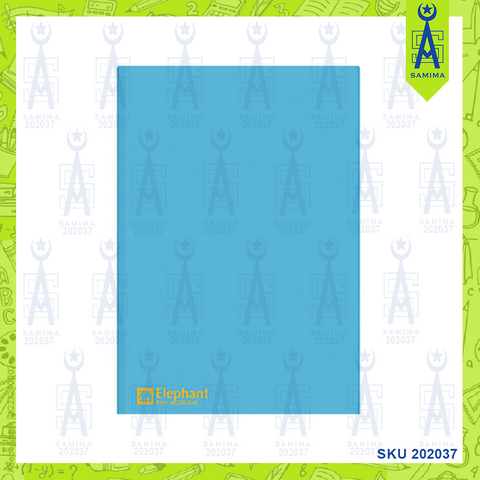 ELEPHANT 405A4 L SHEET FOLDER A4 12'S L / BLUE