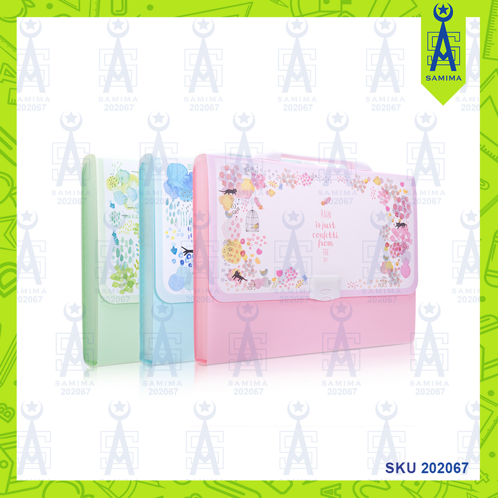 DELI 5876 EXPANDING FILE A4 13 POCKET – Samima