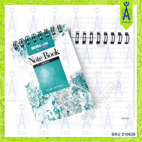 WRITE ON SPIRAL NOTE BK CW-2200