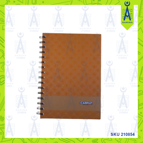 CAMPAP WIRE O HARD COVER NOTE BOOK A5 100S CA-3172