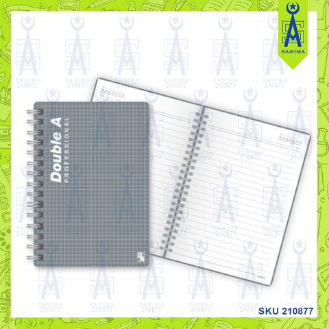 DOUBLE A SPRIAL NOTE BOOK A5 40'S