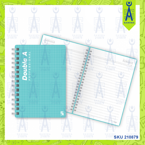 DOUBLE A SPRIAL NOTE BOOK A5 100'S