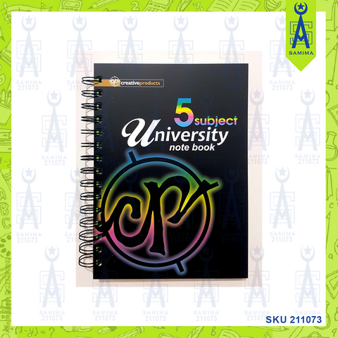 CP 4 SUBJECT UNIVERSITY NOTE BOOK A5 SCNB-P5100-4