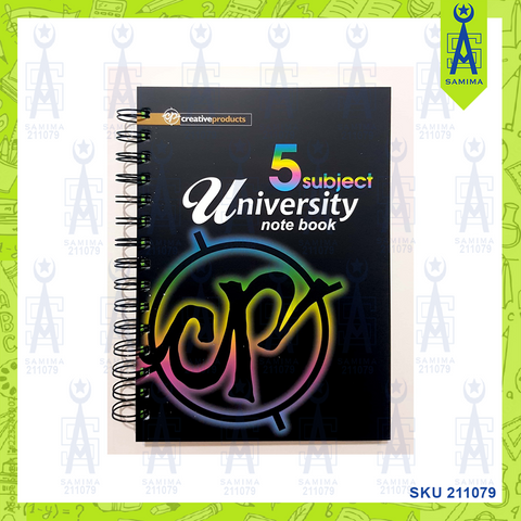 CP 5 SUBJECT UNIVERSITY NOTE BOOK A5 SCNB-P5100-5