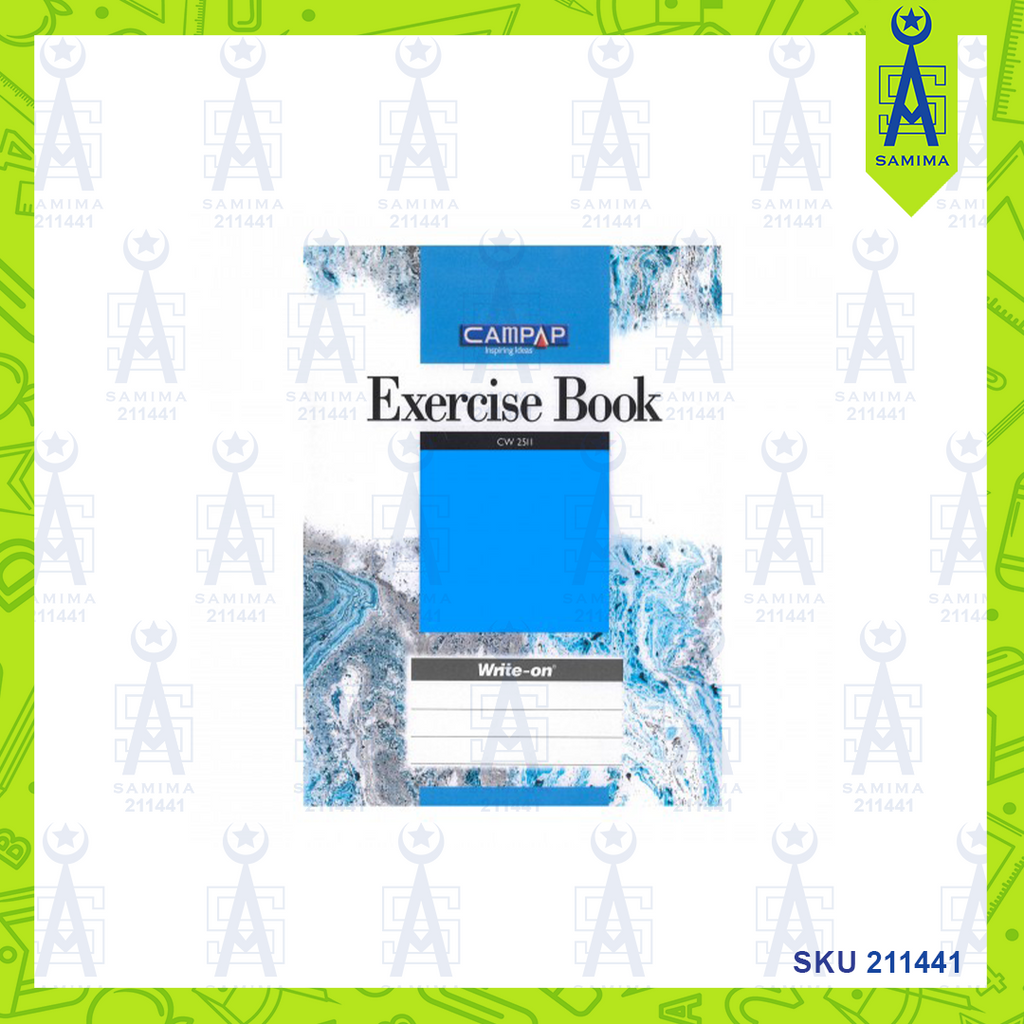 CAMPAP NEW PVC COVER NOTEBOOK A5 80PG CW-2511 – Samima
