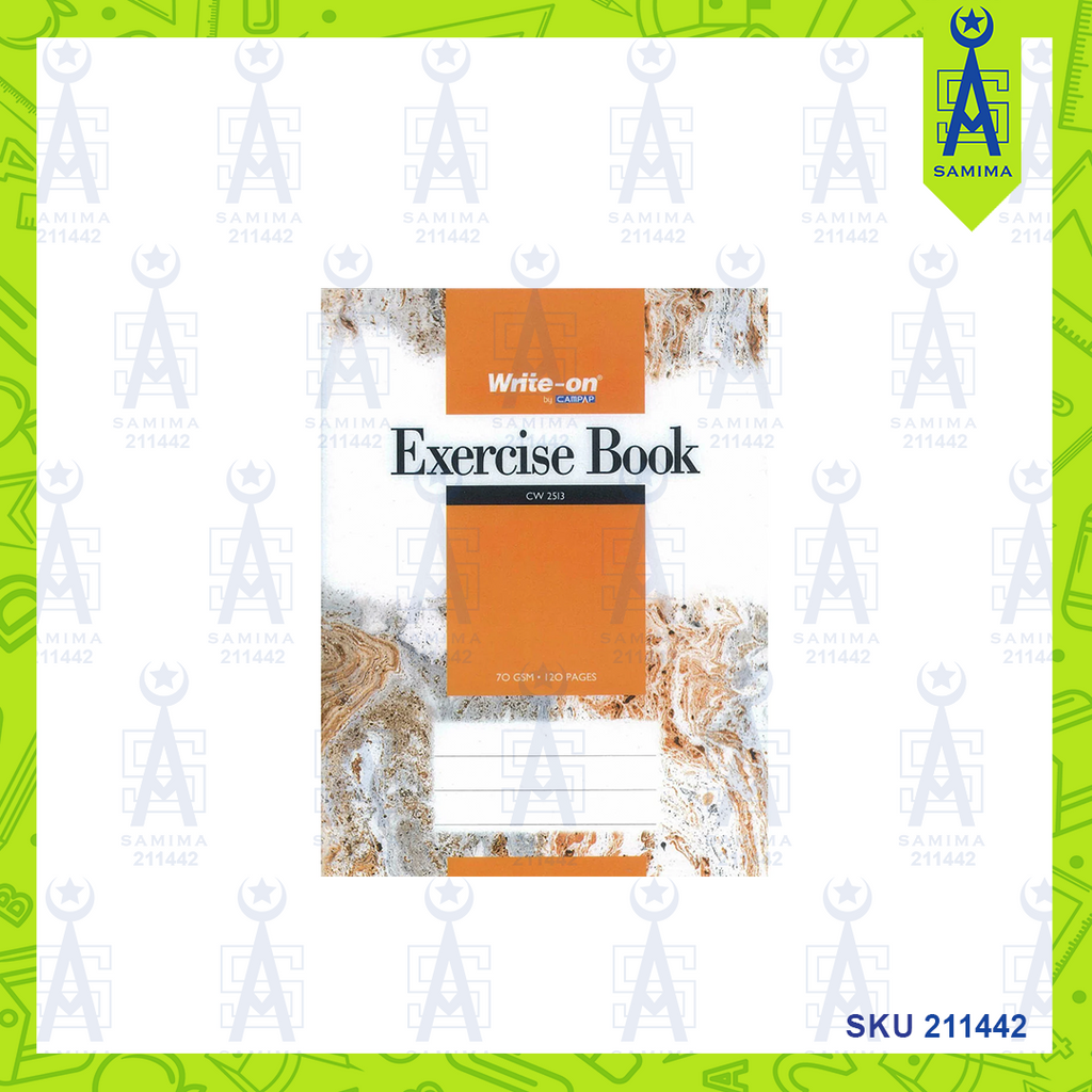 CAMPAP NEW PVC COVER NOTEBOOK A5 120PG CW-2513 – Samima