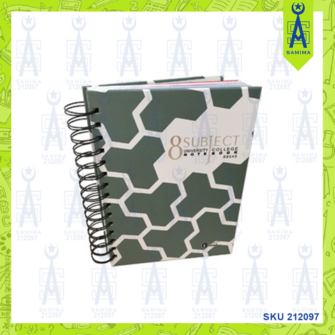 UKAMI 8 SUBJECT UNIVERSITY COLLEGE NOTE BOOK S8545