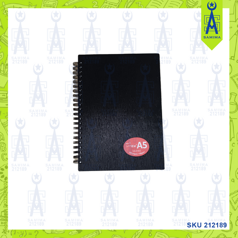 UKAMI  MATES SPIRAL NOTE BOOK A5 80GSM 120PG S6390