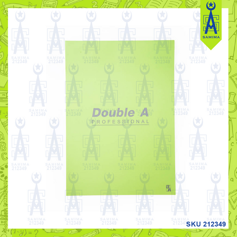 DOUBLE A PROFESSIONAL EXAM PAD A4 70GSM 30 SHEET