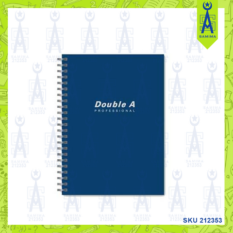 DOUBLE A PROFESSIONAL SPIRAL NOTEBOOK B5 60 SHEET