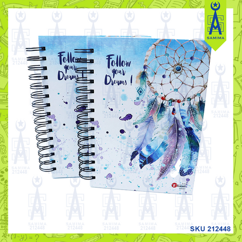 UKAMI DREAM WATCHER SPIRAL NOTE BOOK A5 70GSM 120'