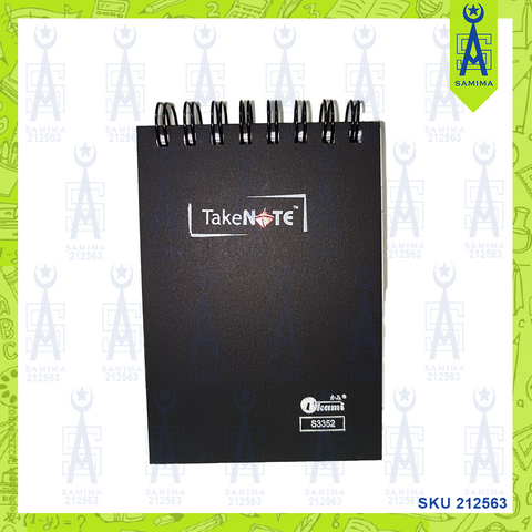 UKAMI S3352 WIRE O RING NOTE BOOK A7