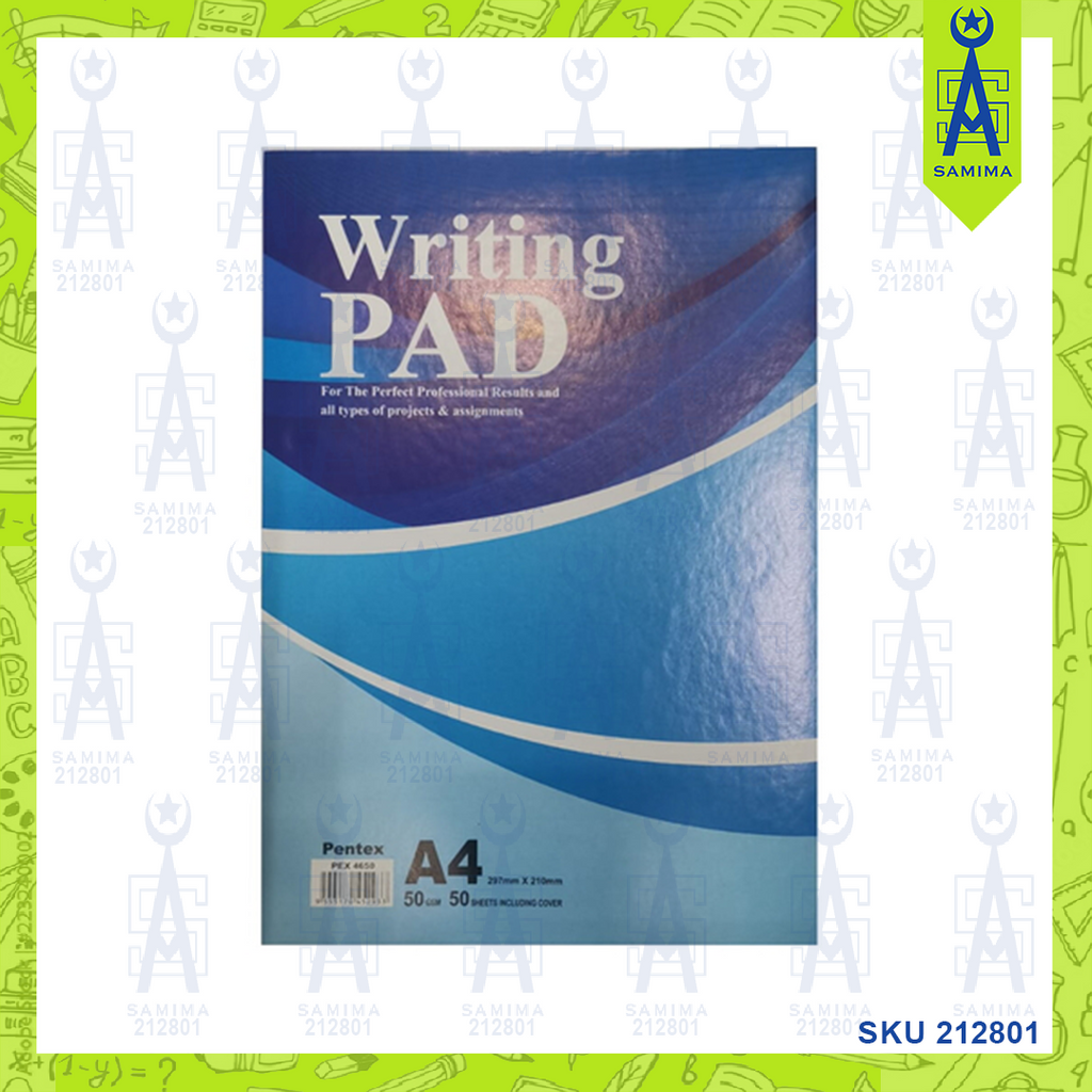 PENTEX FRANCE PVC PADDING NOTE BOOK A4 – Samima