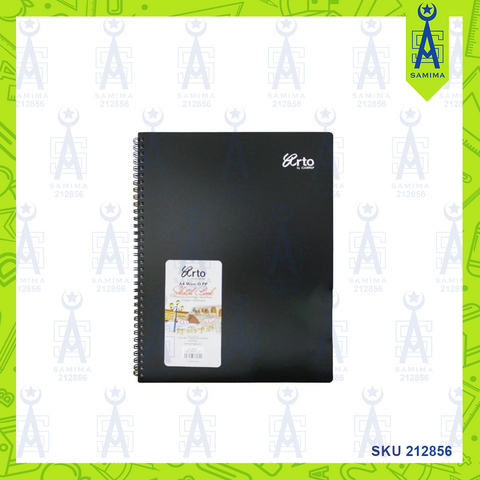 CAMPAP ERTO CR36133 WIRE O PP COVER NOTE BOOK A5