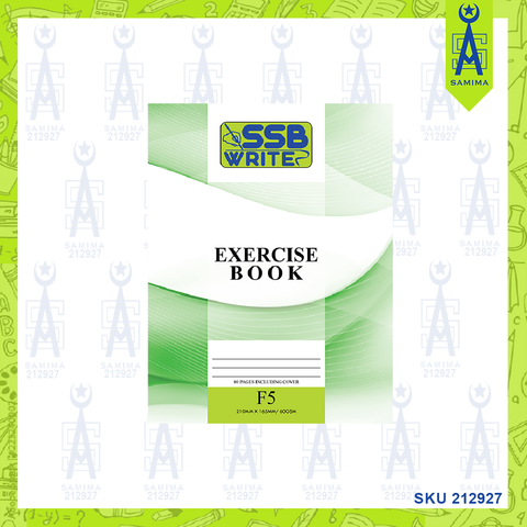 SSB WRITE EXERCISE BOOK F5 80 PAGES