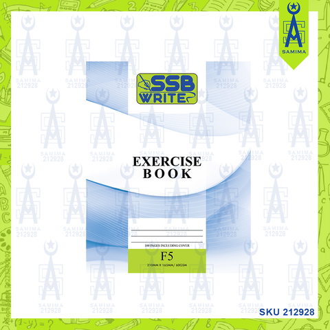 SSB WRITE EXERCISE BOOK F5 100 PAGES