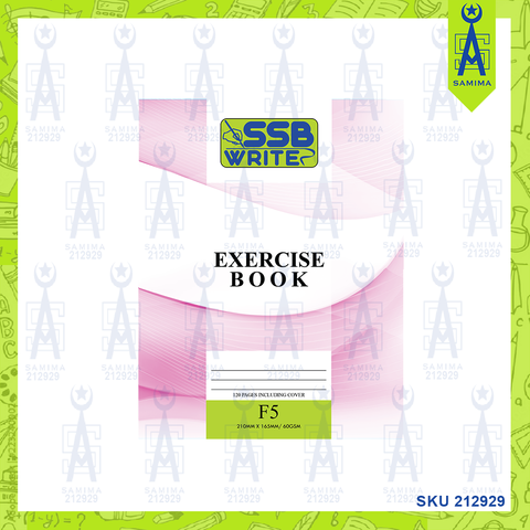 SSB WRITE EXERCISE BOOK F5 120 PAGES