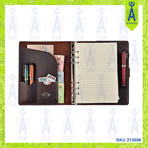 DICAI 198-25 6 RING REFILABLE DIARY NOTEBOOK A5