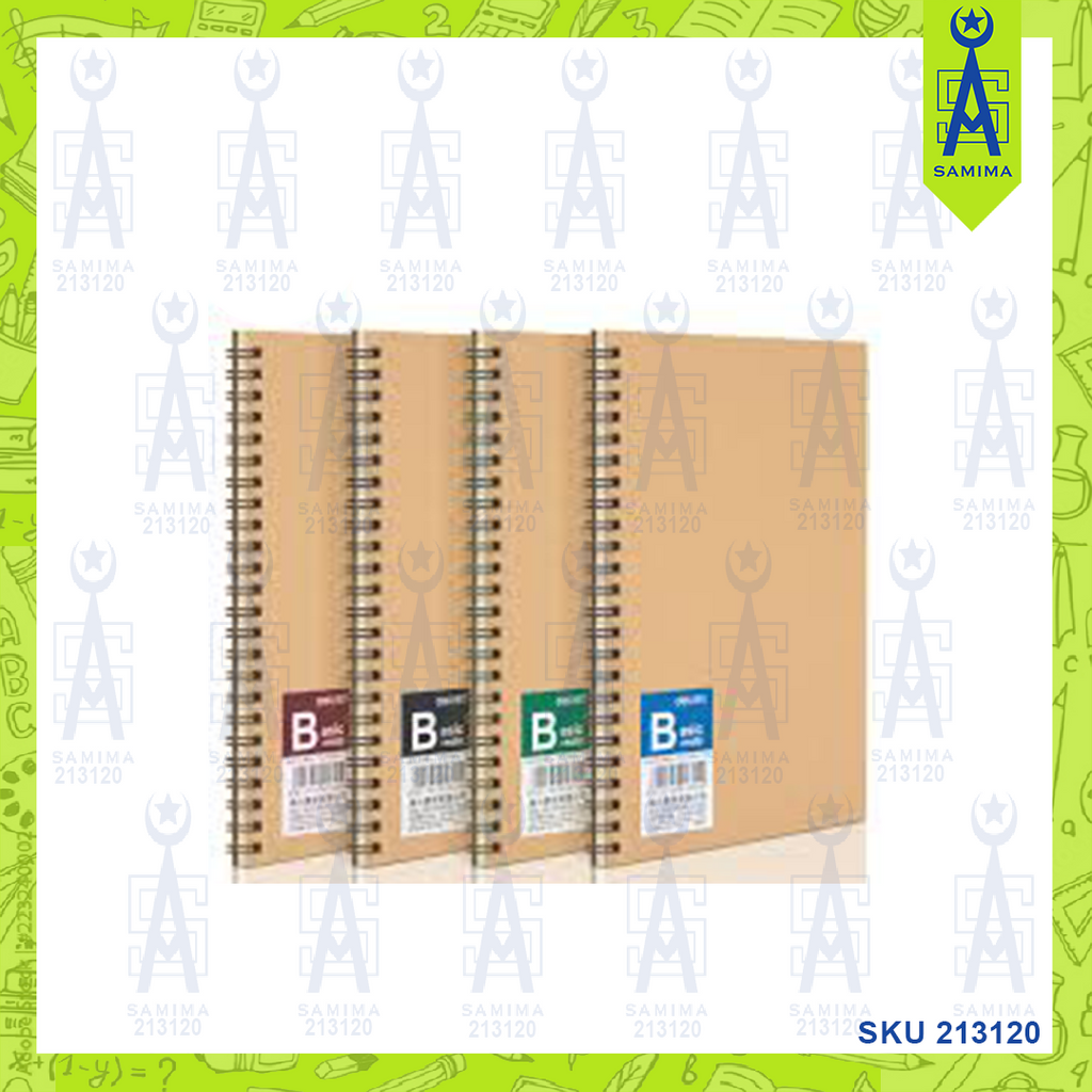 DELI LA460 COPPER SPIRAL NOTEBOOK A4 70GSM 60'S – Samima