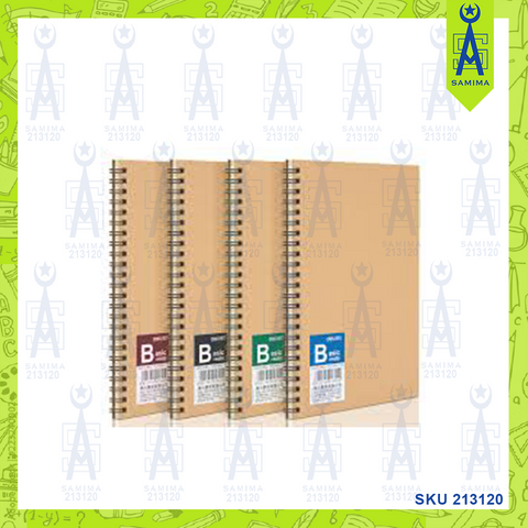 DELI LA460 COPPER SPIRAL NOTEBOOK A4 70GSM 60'S