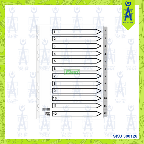 I FAX DIVIDER GREY PP 4112