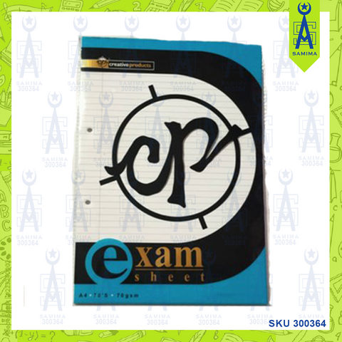 CP EXAM SHEET A4 50'S 70 GSM SCES-7050