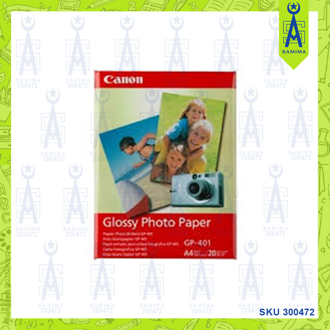 CANON GLOSSY PHOTO PAPER GP-401 SSB18-30