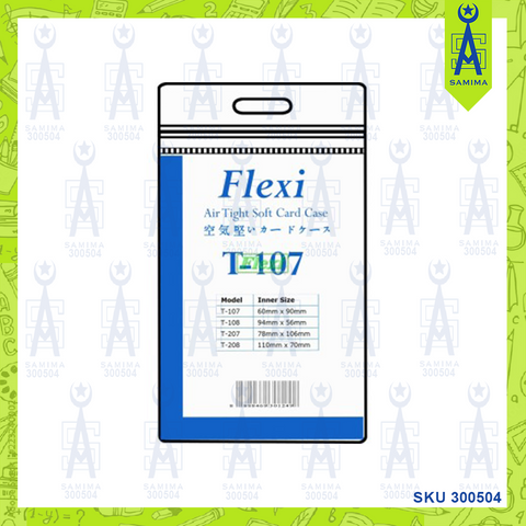 FLEXI AIR TIGHT SOFT CARD CASH 110MMX70MM