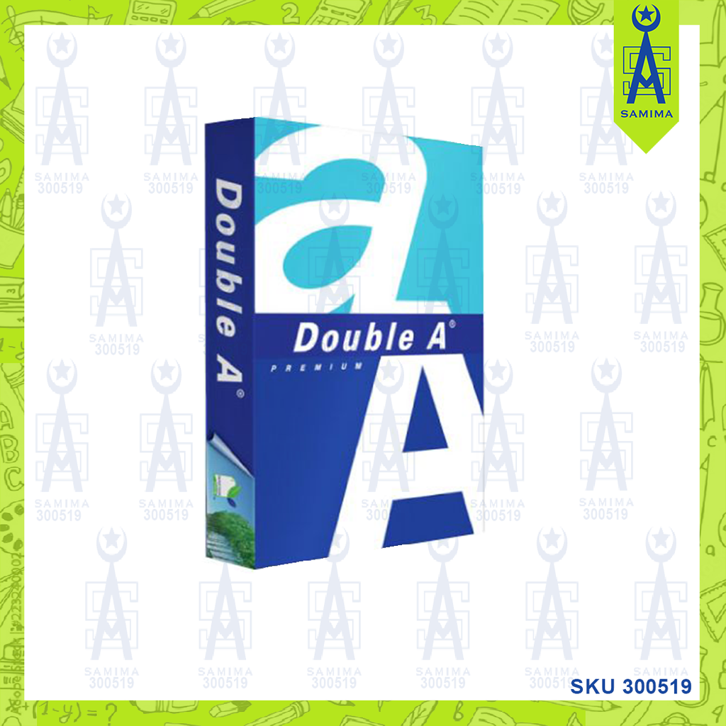 DOUBLE A A3 PAPER 80GSM 500'S / RIM – Samima