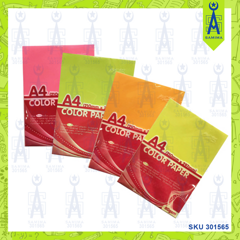 M'DORI 3 SHEET CARD A4 160GSM CYBER COLOUR MIX 20'