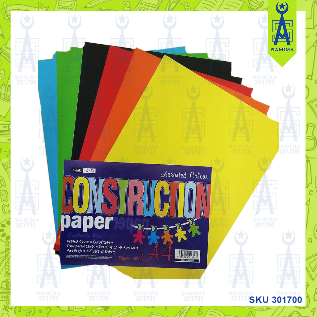 kami-construction-colour-paper-a4-80gsm-20-s-samima