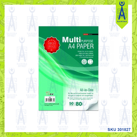 UNI S45 MULTI PURPOSE PAPER A4 80GSM 100 SHEETS