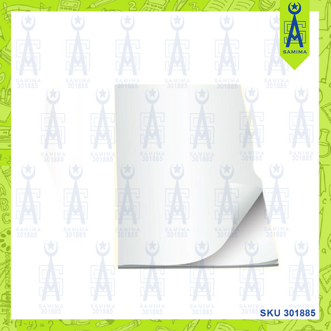 UNI WHITE BINDING SET A4 SBS-101