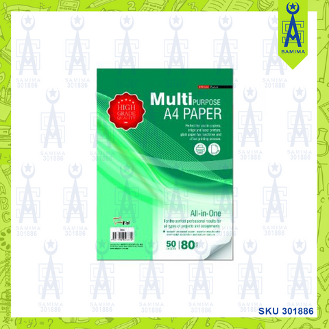 UNI S35 MULTI PURPOSE PAPER A4 80GSM 50 SHEETS